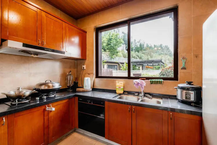 清远佛冈~巴厘岛4房5床超大花园大泳池温泉度假别墅