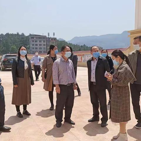 梧州市督考办副主任陆振生到太平镇第二小学检查指导疫情防控和开学复课准备工作