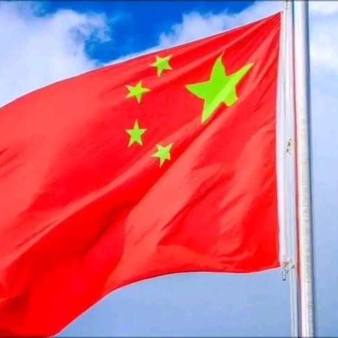 向国旗敬礼              为中国加油