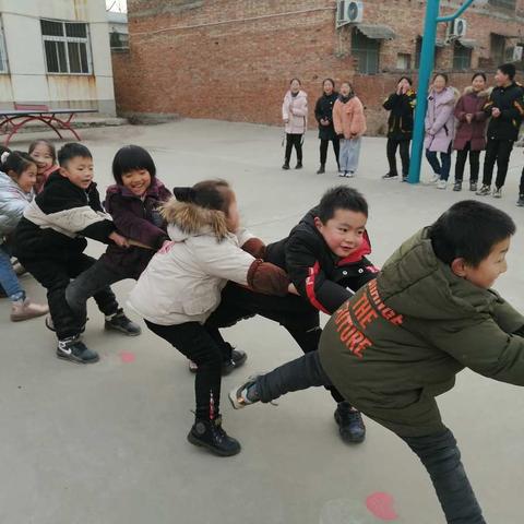 下庄小学——迎新年趣味运动会