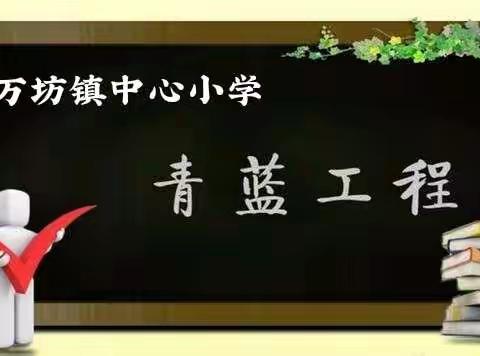 授之以渔两手牵 “青蓝工程”谱新篇——记万坊镇中心小学“青蓝工程”汇报课