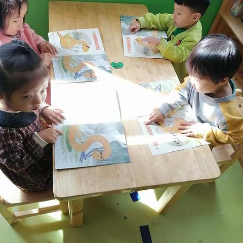 龙翔幼儿园中二班十月八日一日生活锦集