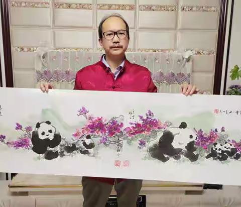 中国布上水墨画第一传人——陈金石