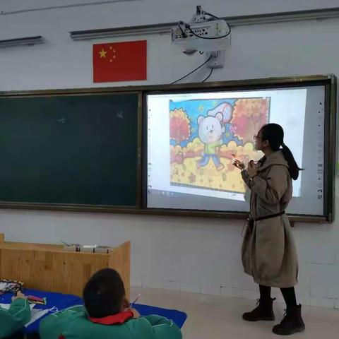 马村乡中心小学三年级特色课——绘画