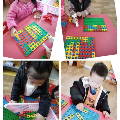 幼儿园里的快乐～～一起玩玩具