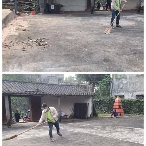 海口市龙泉镇元平村持续开展人居环境整治活动