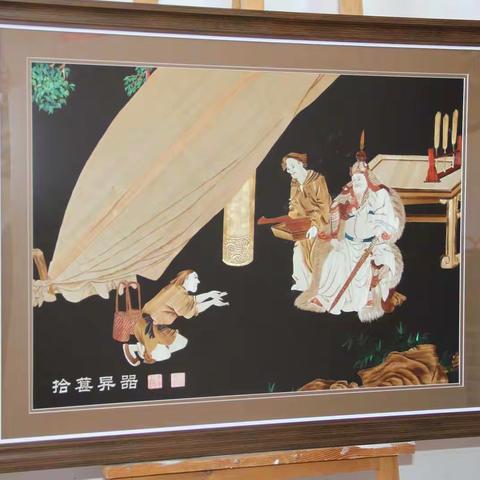 2022年“文化和自然遗产日”乌拉特前旗线上线下宣传展示系列活动拉开帷幕—芦苇画