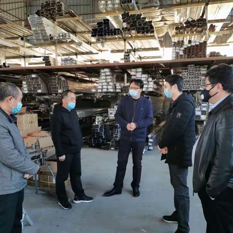 【五比五晒】溪口镇：一线送服务，全力助推企业复工复产