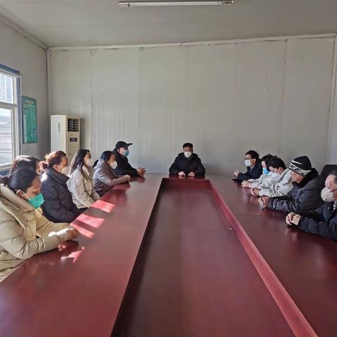 黄碾镇王庄社区春草集贸市场1月29日工作动态