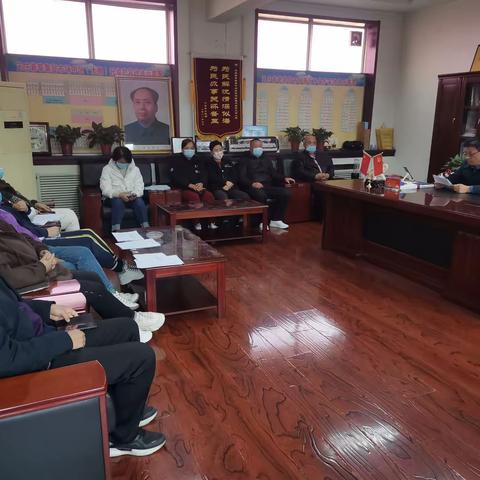 王庄社区春草集贸市场11月7日工作动态