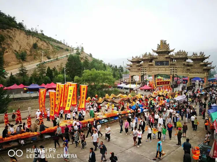 带你黑龙潭逛庙会