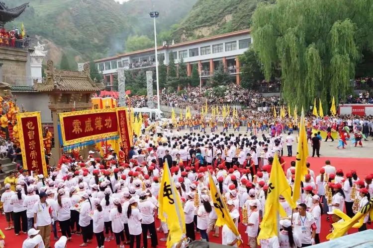 带你黑龙潭逛庙会