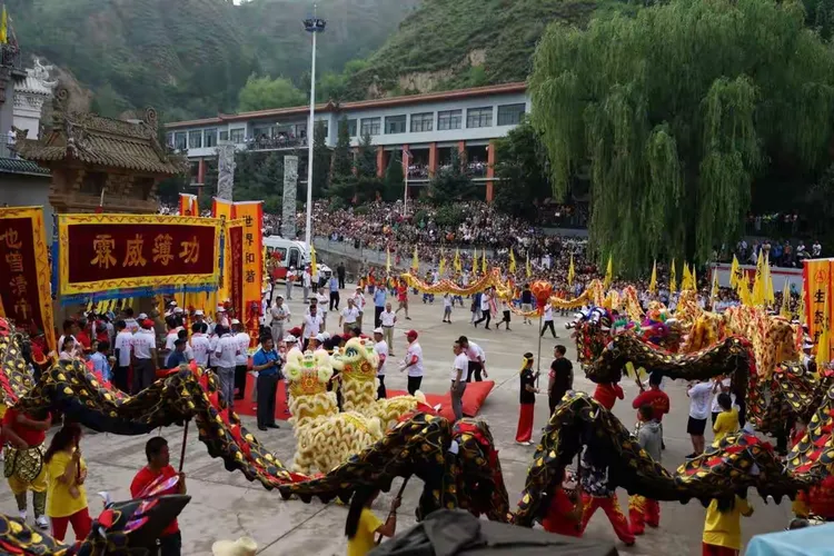 带你黑龙潭逛庙会
