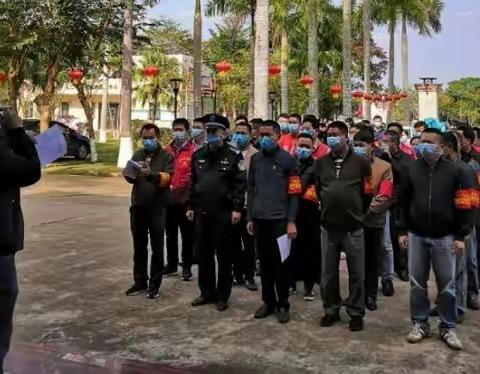 琼山区旧州镇退役军人服务站成立先锋队、突击队、思想工作队，吹响干部疫情防控集结号