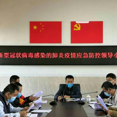 琼山区旧州镇退役军人服务站召开新型冠状病毒肺炎疫情防控会议