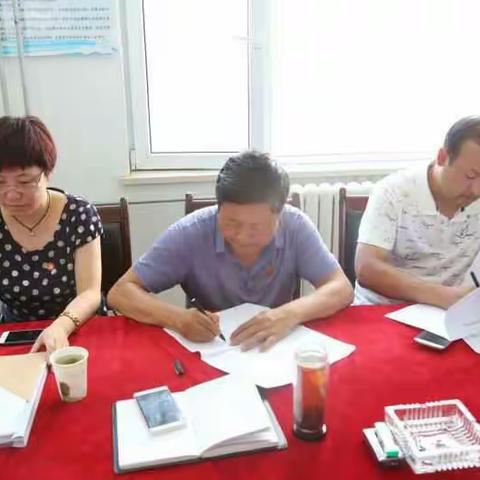 两村属地化管理移交工作。