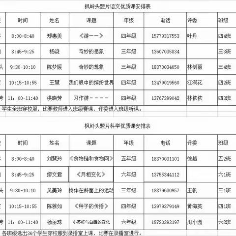 联盟教研，携手共进––碧霞学校赴枫岭头盟校开展联盟校教研活动