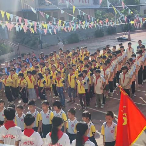 【党建引领】苍梧县岭脚镇丰田小学“喜迎二十大，争做好队员”庆六一活动