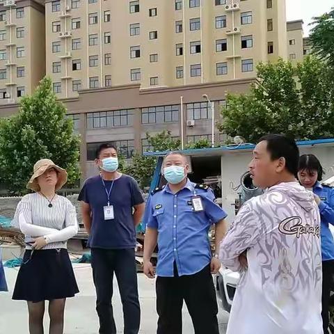 严抓建筑工地卫生环境管理，助力国家卫生城市复审工作