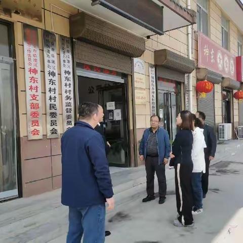 渭南市潼关县深入相桥街办神东村考察学习乡村振兴工作