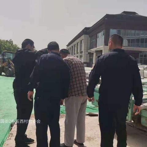 【商河城管～玉皇庙中队】严查严办工地扬尘   维护镇区良好环境