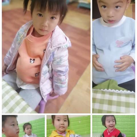 大大的肚子，小小的我——南郡名邸幼儿园小朋友三·八节《做一天大肚妈妈》 体验活动