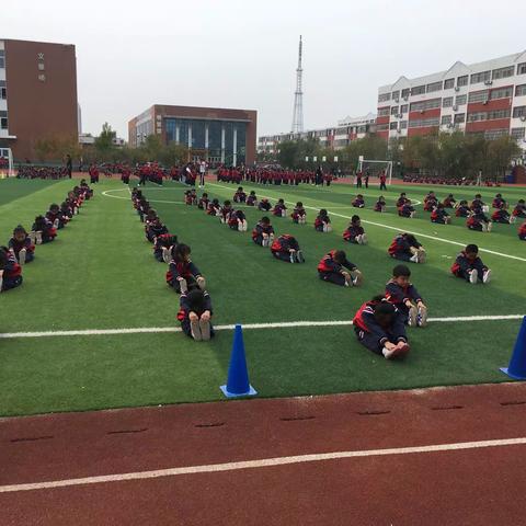 垦利区第一实验小学一年级九班“活力青春，健康童年”柔韧操比赛