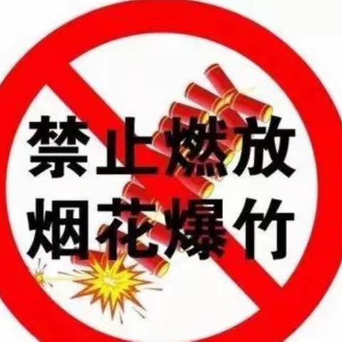 安全小卫士-拒绝燃放烟花爆竹