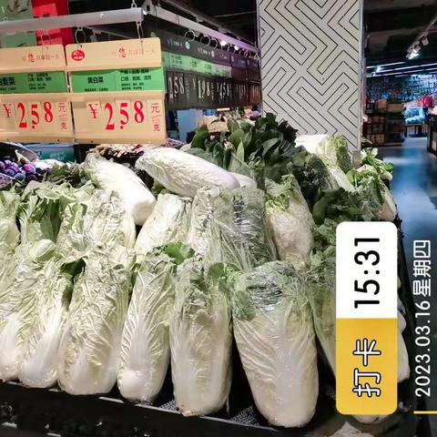 大成路店3.16日生鲜三次开业营运报告