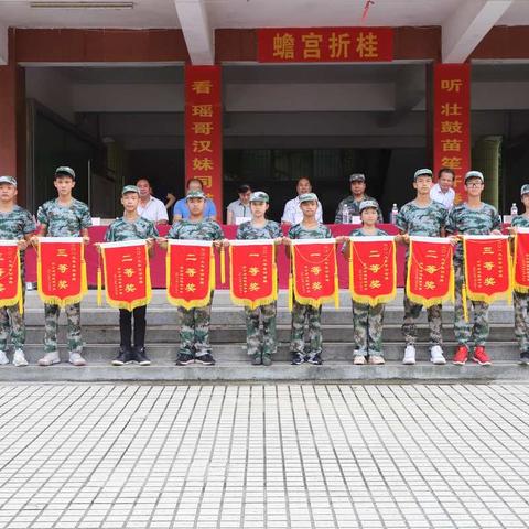 今日大展鸿鹄壮志  明朝谱写书剑年华 ——南宁沛鸿民族中学2019军训纪实