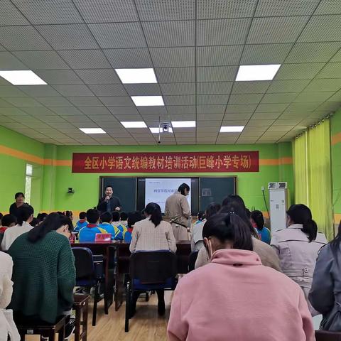 全区小学语文统编教材培训活动心得体会