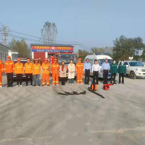 防火进行时——泼陂河镇组织开展防火安全应急演练