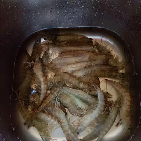 2023.04.16星期天，肖佳言的美食作业:白灼虾