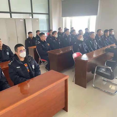 巡防三大队传达落实支队2023年1月19日会议精神