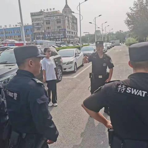 巡防三大队成功处置一起骚扰警情