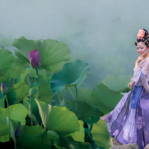 荷花.古装.人像.摄影
