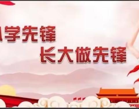 王庆坨镇九街小学开展队前教育主题活动