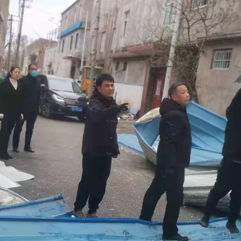 城关镇迅速行动 强化巡查 有效应对极端天气