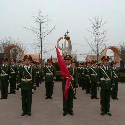 护卫国旗 壮我国威