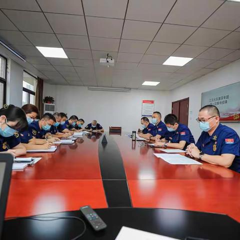 江汉大队开展主题教育第四专题第一次集中授课