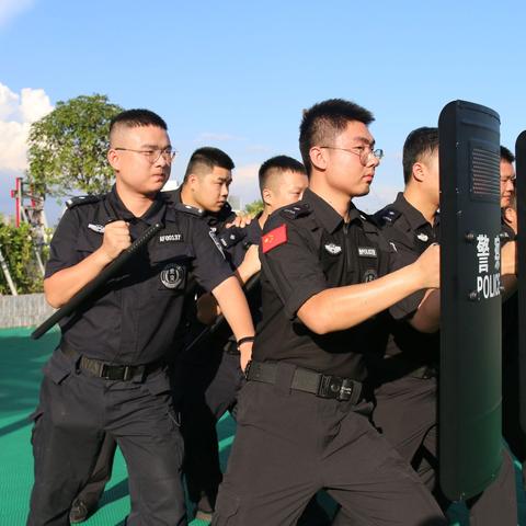 【城郊派出所】辅警训练“热浪”来袭，燃爆这个夏天！