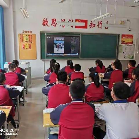 特殊的升旗仪式，炽热的爱国情感——垦利区第二实验中学新学期线上升旗仪式