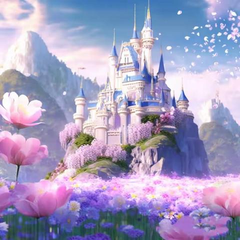 房村镇阳光幼儿园中一班创意美术之《移动的城堡》