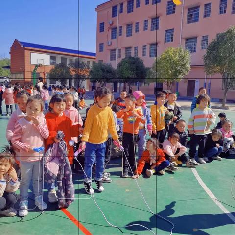 “绳”采飞扬 ，快乐加倍——育塅示范学校跳绳比赛剪影