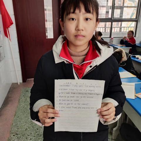 表扬周一提写全对的同学