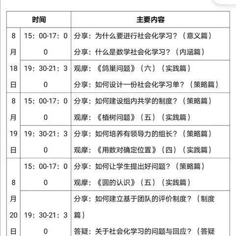 立德树人，构建课堂新形态～沙市东区联校网络培训之旅