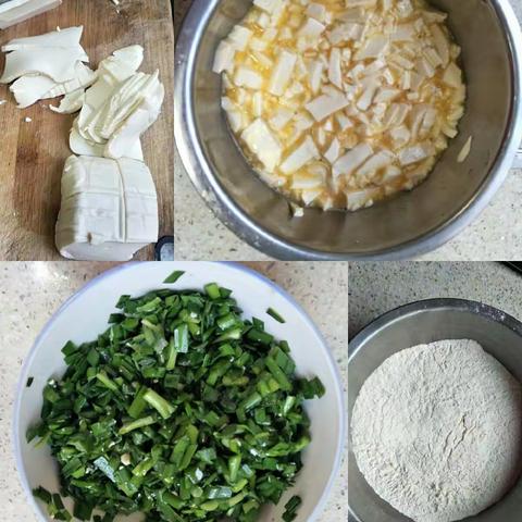 我的劳动实践课——烙韭菜盒子