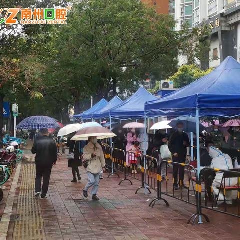 布吉开展区域核酸采样，南州口腔党支部团支部“疫”不容辞！