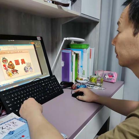 以“艺”战“疫” 停课不停学 ——美术网课风采