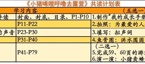 一年级第九周线上学习资源